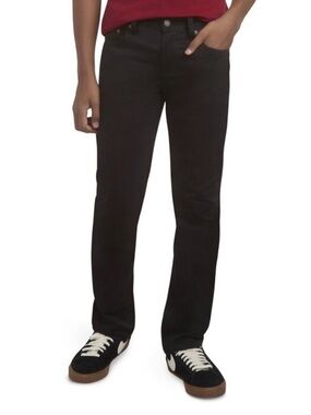 Levi's 511 slim boys black chinos/uniform pants